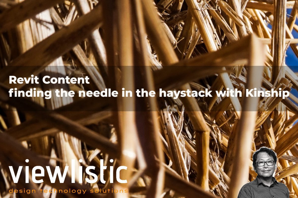 Revit Content – Finding the needle in the haystack with Kinship